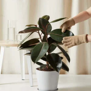 Burgundy Rubber Tree