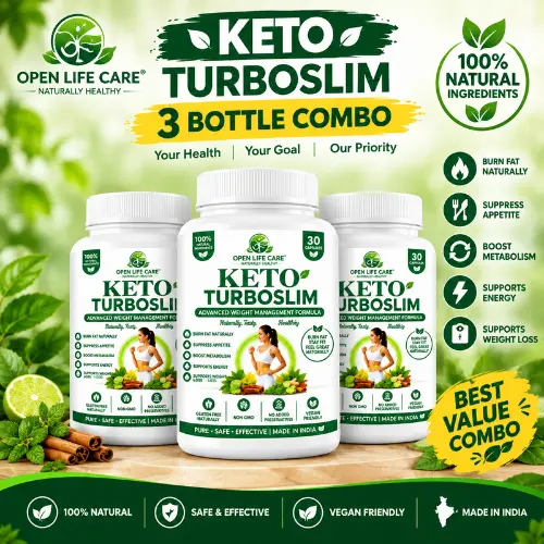 Keto Turboslim 3 Bottle Combo