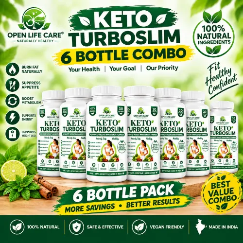 Keto Turboslim 6 Bottle Combo